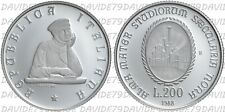 04131] REPUBBLICA ITALIANA - 200 LIRE ARGENTO 1988 UNIVERSITA DI BOLOGNA - PROOF