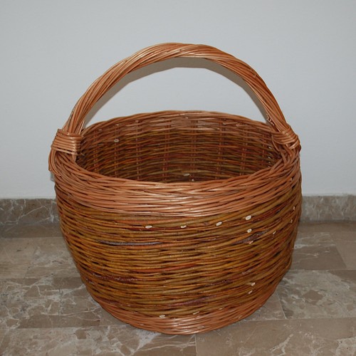 Cesto vimini portalegna porta - vimini,