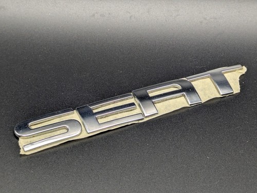 Seat lettere logo - logo, posteriore