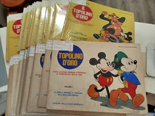 Walt Disney IL TOPOLINO D'ORO 1/33 Serie Completa MONDADORI 1970/1974 fumetti
