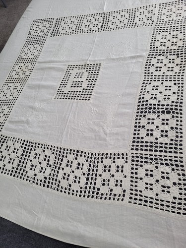 Antico copriletto lino xix - lino,