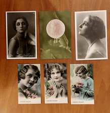 SET DI 6 CARTOLINE BIANCO NERO E COLORE