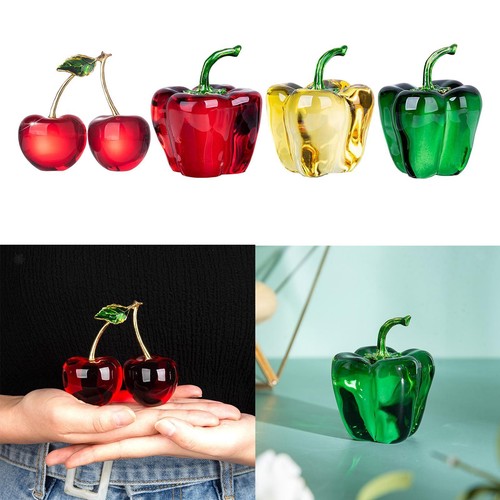 Cristal fruit sculpture - fruit,