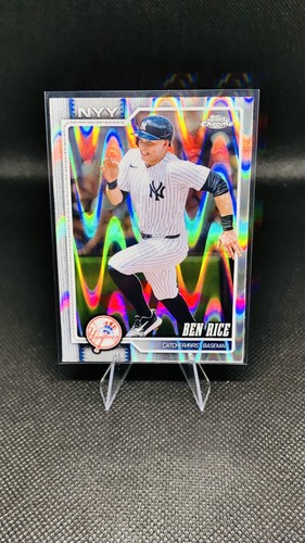 2026 topps chrome ben rice - chrome,