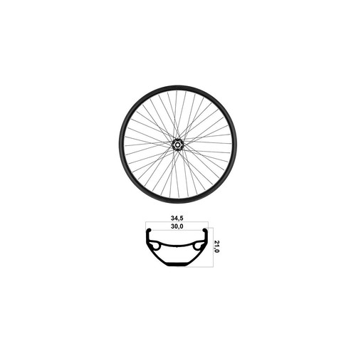 Ruota anteriore x - ruota,