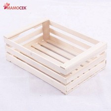 CASSETTA Doghe legno frutta porta oggetti cm30x20 decoupage vetrine made italy