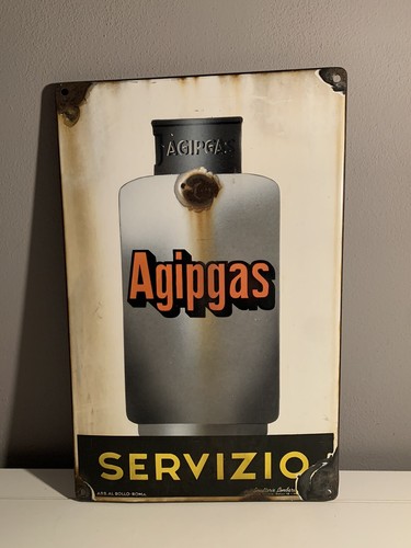 Insegna pubblicitaria smaltata - pubblicitaria,
