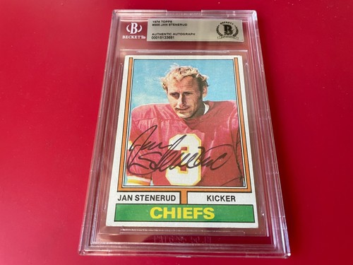 Carta jan stenerud chiefs 1974 - chiefs,