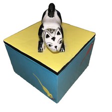 Bobblehead Gatto Topo Legno