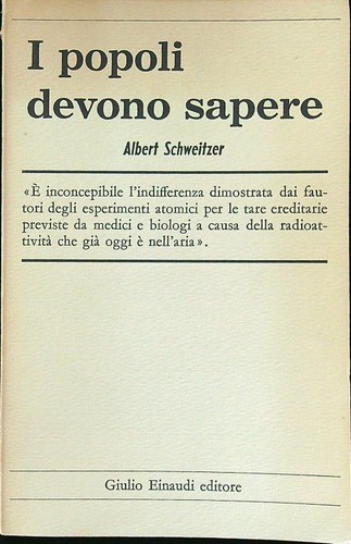 Popoli devono sapere - i,