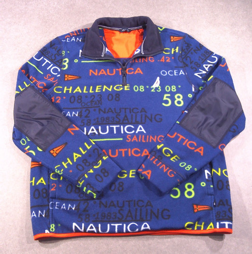Pile nautica zip uomo blu - pile,