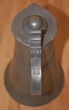 antico barattolo di peltro