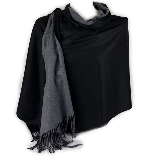 Sciarpa double face - , nera