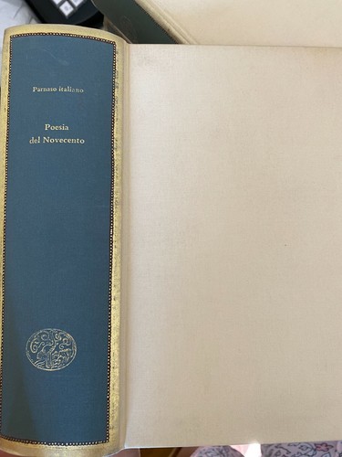 Parnaso italiano poesia del - italiano.,