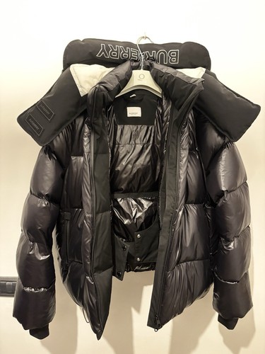 Piumino bomber burberry nero - piumino,