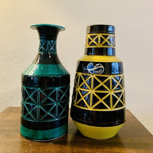 Coppia vasi vintage mcm - coppia,