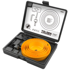 SET 8pz FRESE A TAZZA BI-METALLO 64-76-89-102-127mm