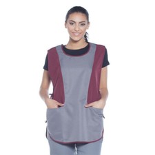 Grembiule maestra asilo pettorina camice scuola materna casacca donna da lavoro