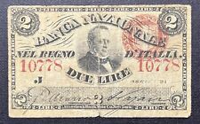 2 LIRE BANCA NAZIONALE NEL