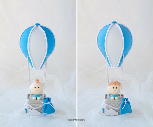 Bimbo mongolfiera cake - bimbo, in