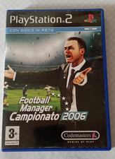FOOTBALL MANAGER CAMPIONATO 2006 (PS2 PLAYSTATION 2) TUTTO ITALIANO - COME NUOVO