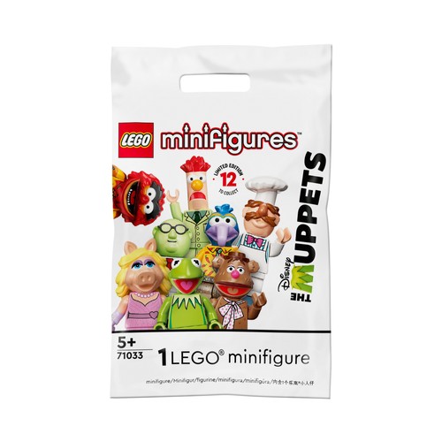 Lego muppets minifigures - muppets, 71033