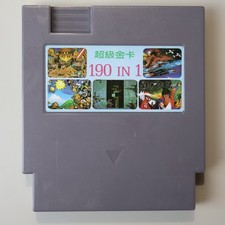 Cartuccia Multigioco 190 in 1 NES - Retro Multicart - Testata e Funzionante