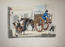 Costumi Romani - Carretto di