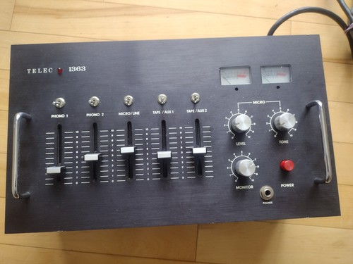 Vintage telec 1363 preamp - 1363,