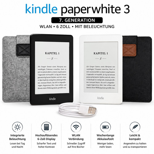 Amazon kindle paperwhite - kindle,