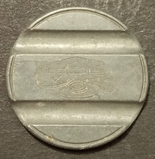 GETTONE TELEFONICO ZINCO ANNI
