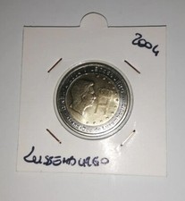 2 Euro Commemorativi Lussemburgo 2004. Fdc