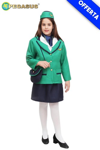 Costume hostess bambina - costume,