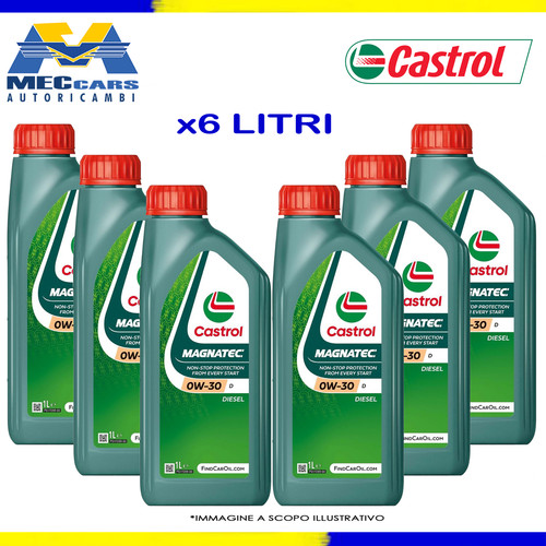Litri castrol magnatec - 6,