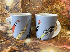 ROSENTHAL STUDIO LINIE City Cup No.31 Mailand, Milan D. Santachiara SET OF 2
