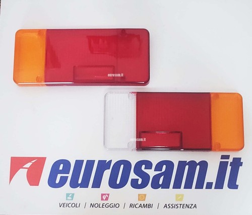 Coppia lente fanale - sx,