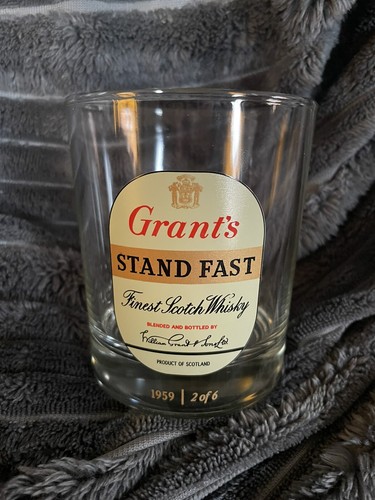 Grants whisky tumbler 1959 - tumbler,