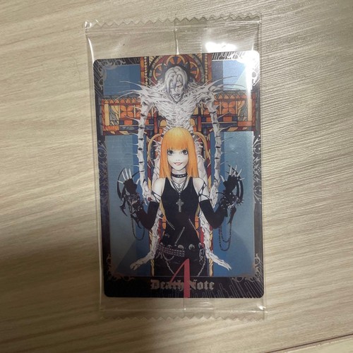 Death note wafer card - death,