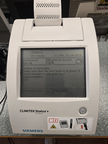 Siemens clintek status - clintek, plus