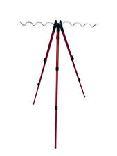 Corofish Treppiede Allround Deluxe 110 1,10M Treppiede Rod Pod Pesca In Fiume