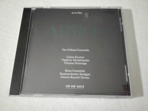 Arvo part arbos - arvo, cd