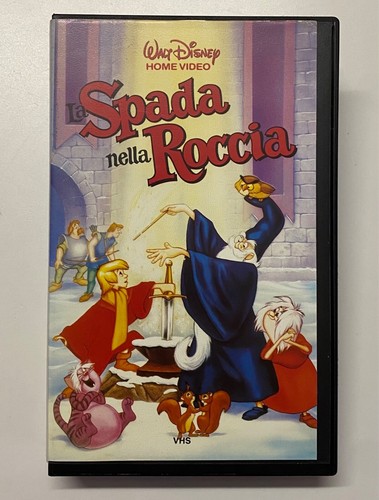 Vhs spada nella roccia - spada,