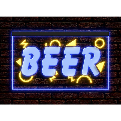 Insegna neon illuminata - insegna,