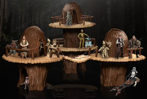 Ewok tree top village - tree-top,