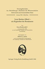 			Leon Battista Alberti Ein Hygieniker Der Renaissance by Rodenwaldt, Erns<-		