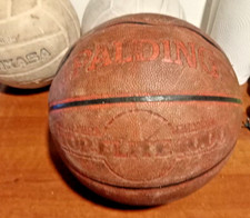 RARO PALLONE SPALDING BASKET VINTAGE ANNI 90 UFFICIALE TOP FLITE 1000 USA