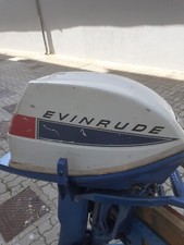 MOTORE MARINO EVINRUDE FISHERMAN 6CV VINTAGE 1968 CON DOCUMENTI