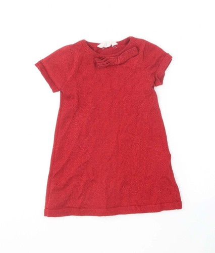 Bambina rosso misto cotone - h&m,