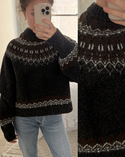 Maglione zara grigio scuro - maglione,