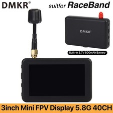 DMKR 3 pollici 5.8G 40CH mini display FPV ricerca automatica per drone RC FPV parte